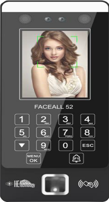 biometric time attendance , access control machine with 1500 user capacity